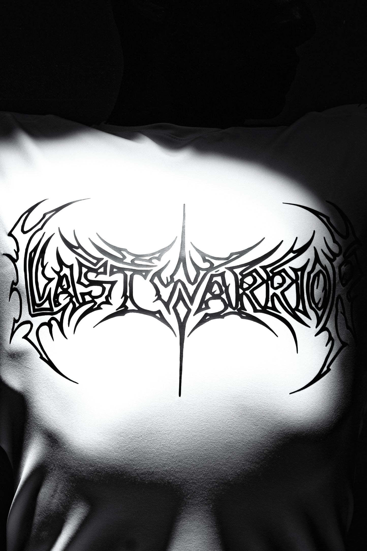 dark soul compression t-shirt WHITE EDITION