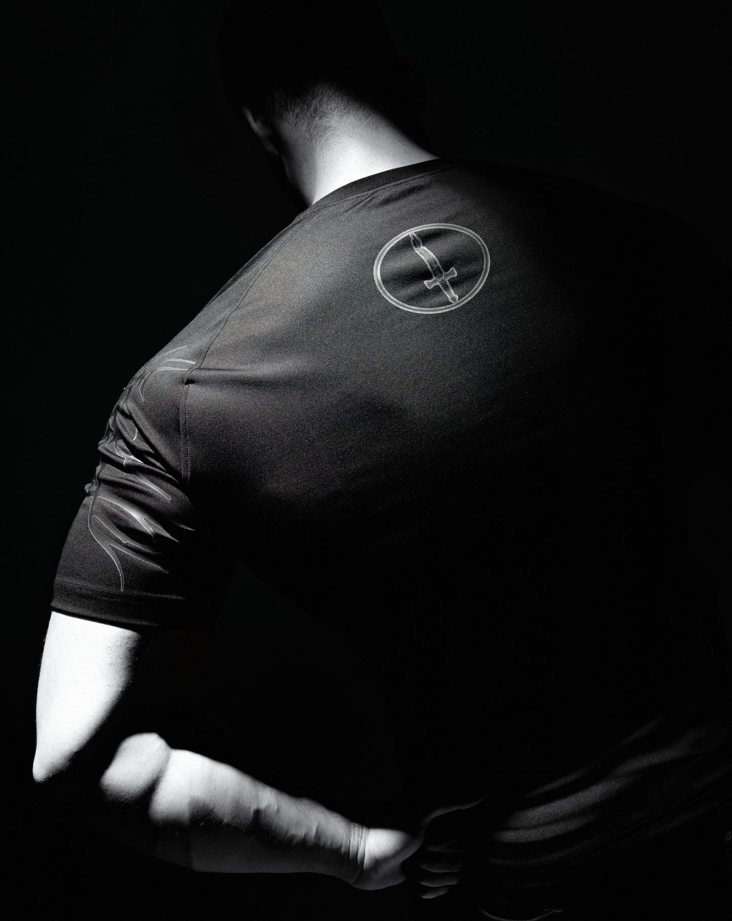 dark soul compression t-shirt BLACK EDITION