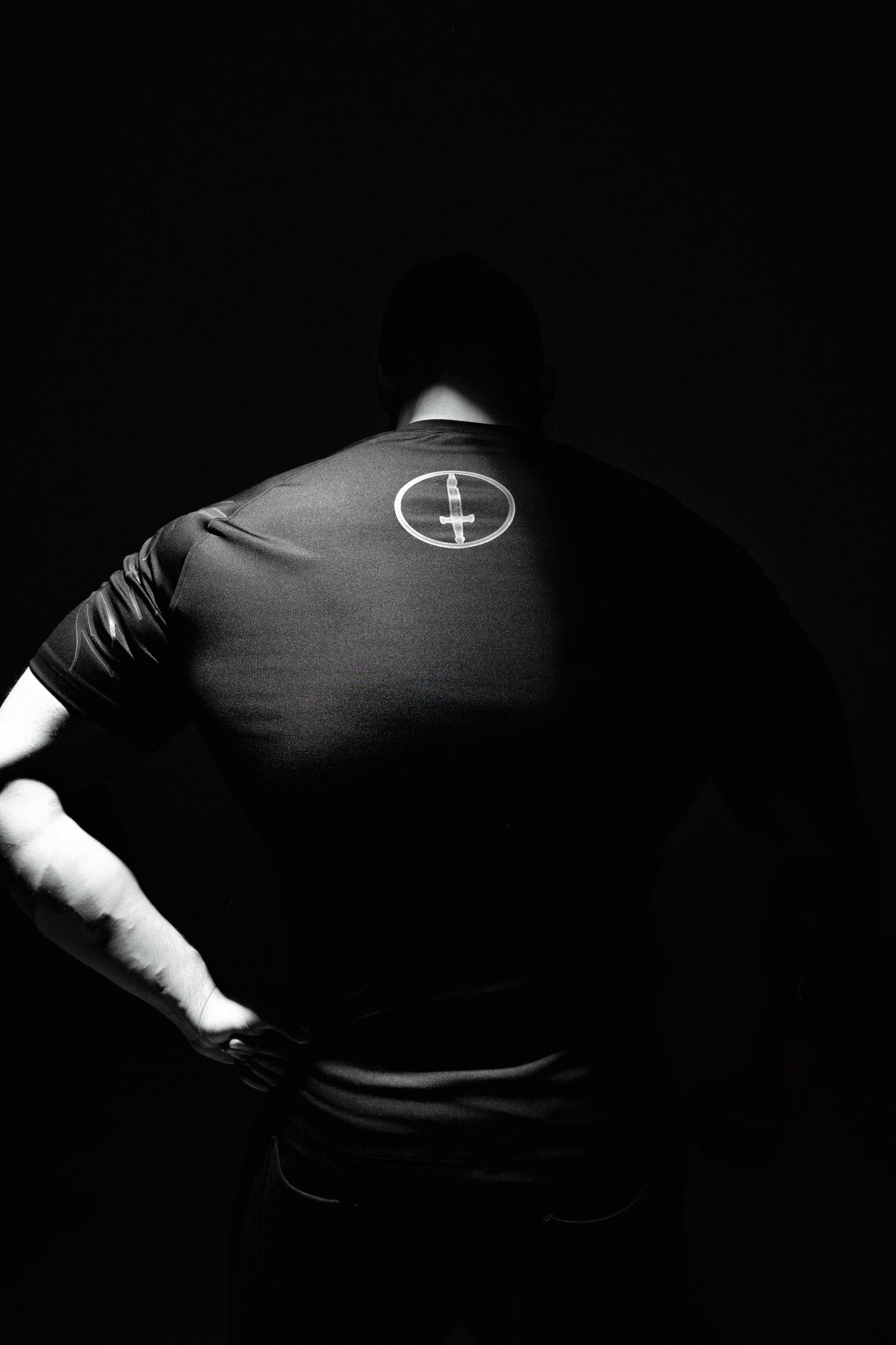 dark soul compression t-shirt BLACK EDITION