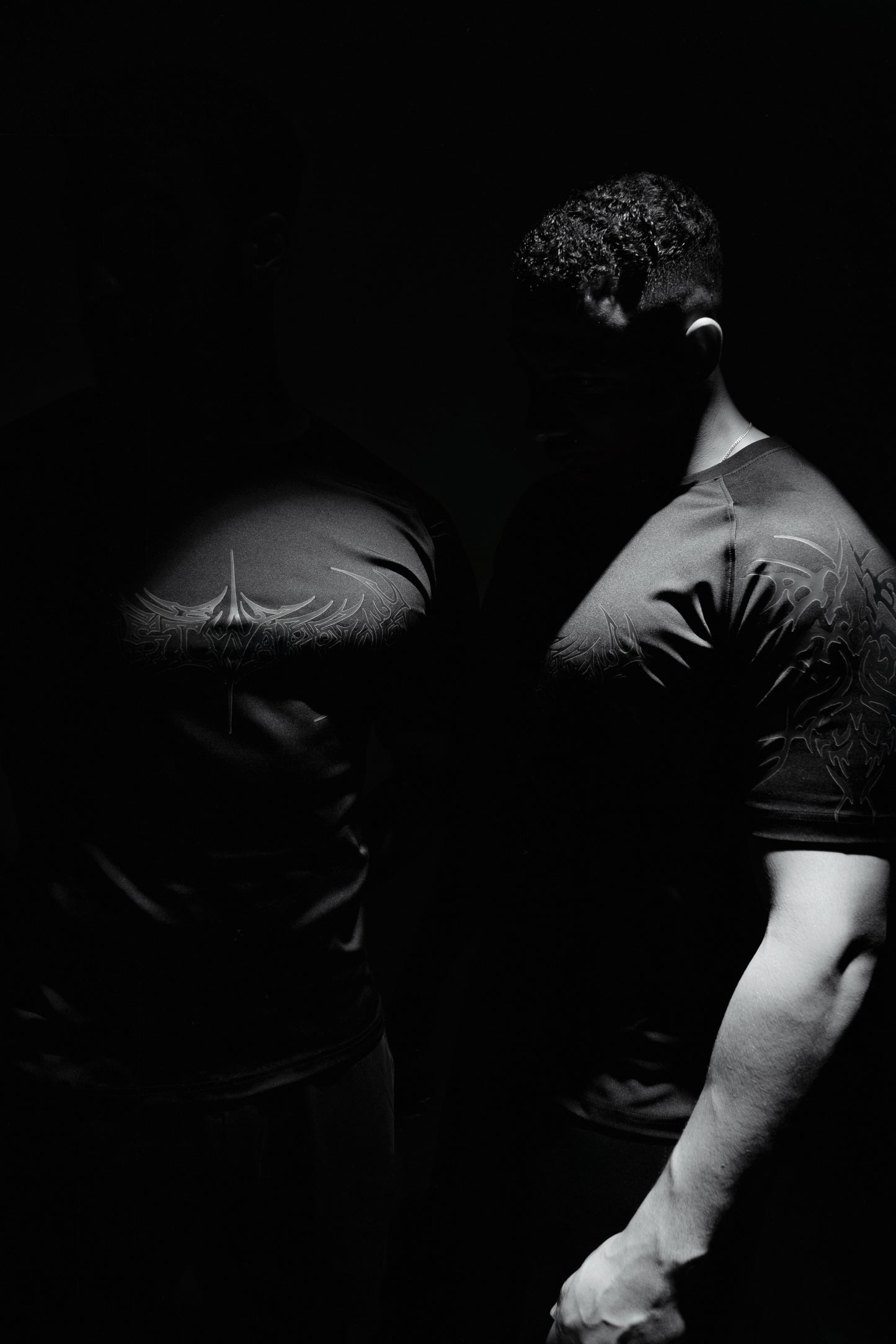 dark soul compression t-shirt BLACK EDITION