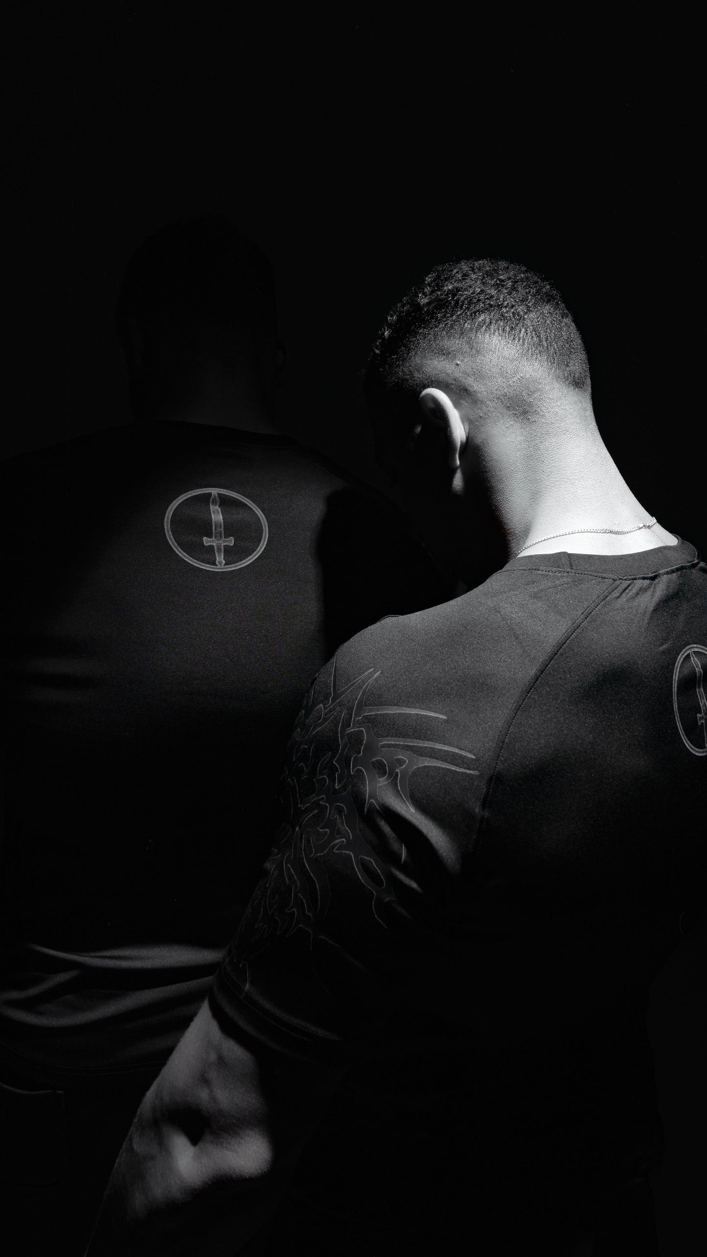 dark soul compression t-shirt BLACK EDITION