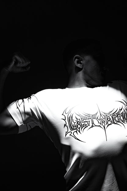 dark soul compression t-shirt WHITE EDITION