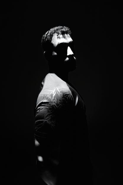 dark soul compression t-shirt BLACK EDITION