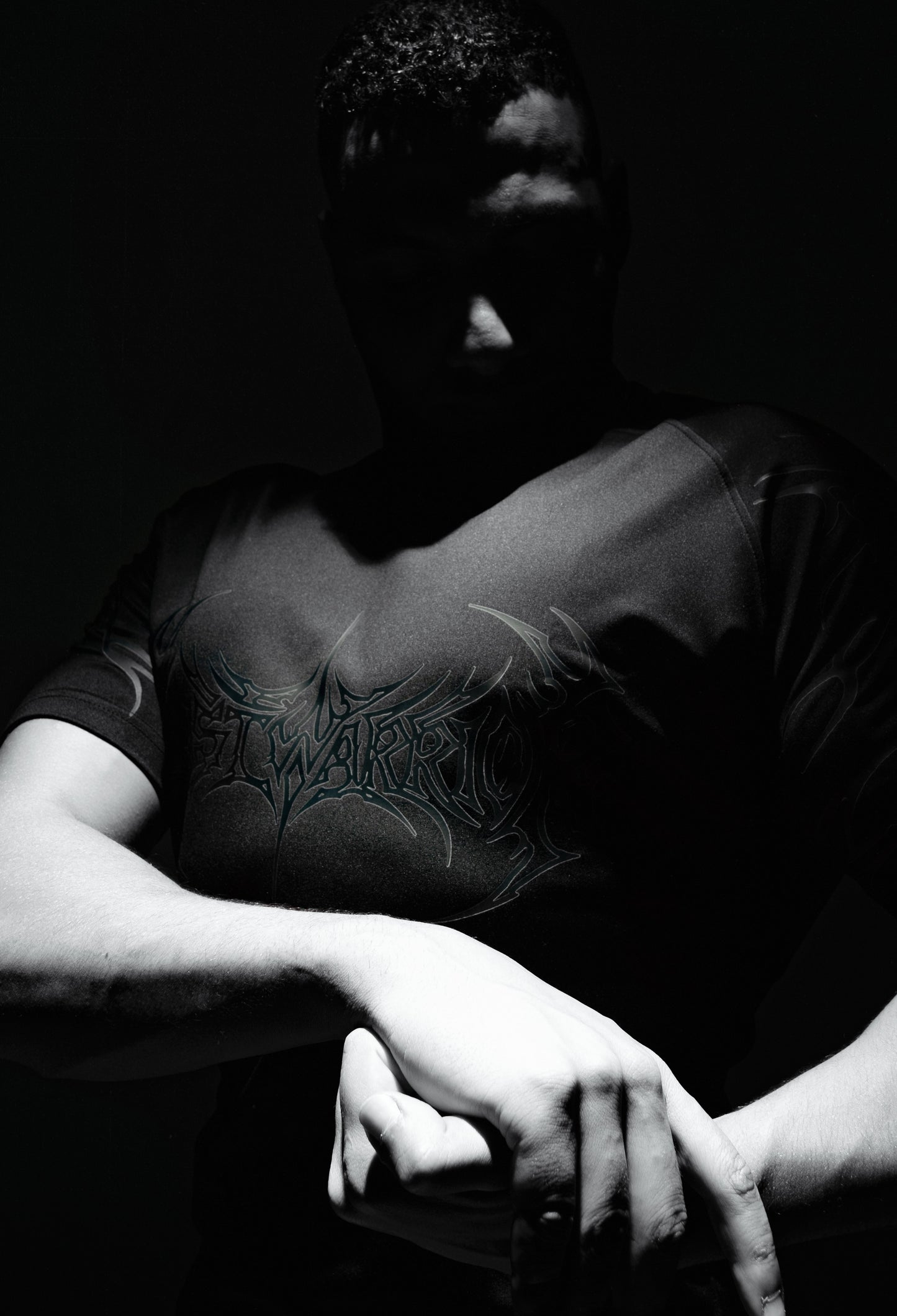 dark soul compression t-shirt BLACK EDITION