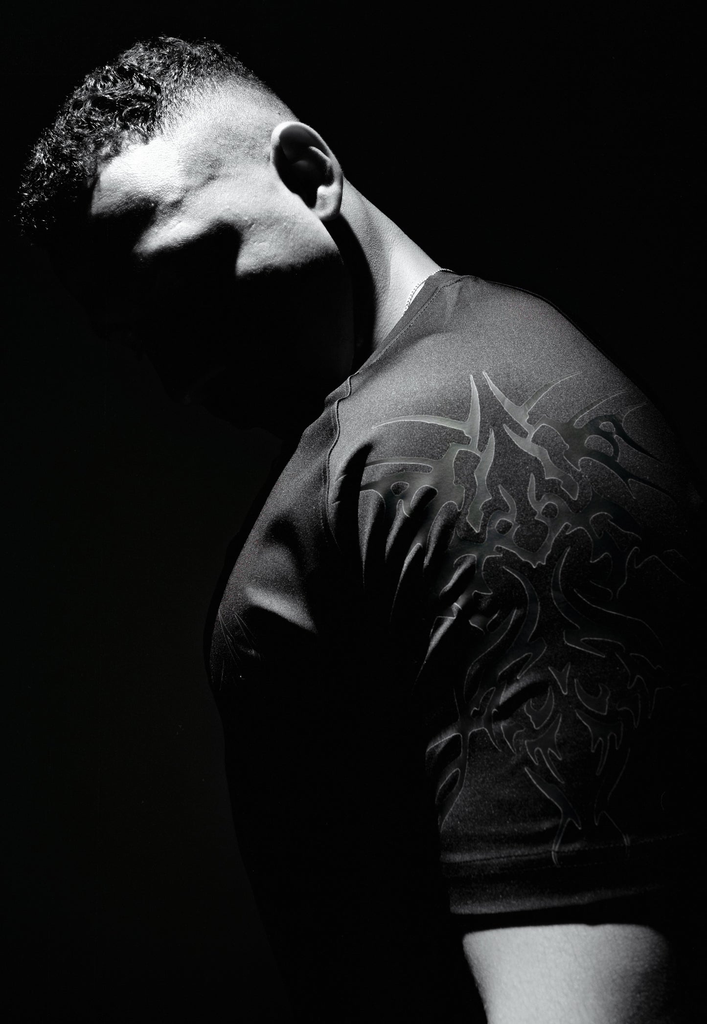 dark soul compression t-shirt BLACK EDITION