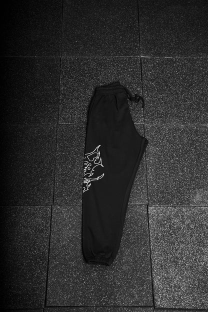 Black Phantom Sweatpants